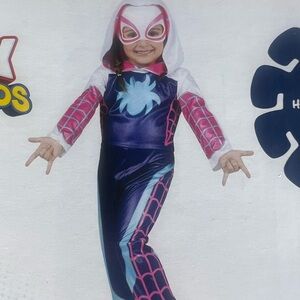 Marvel Spidey & His Amazing Friends Ghost Spider Costume 3T-4T Halloween